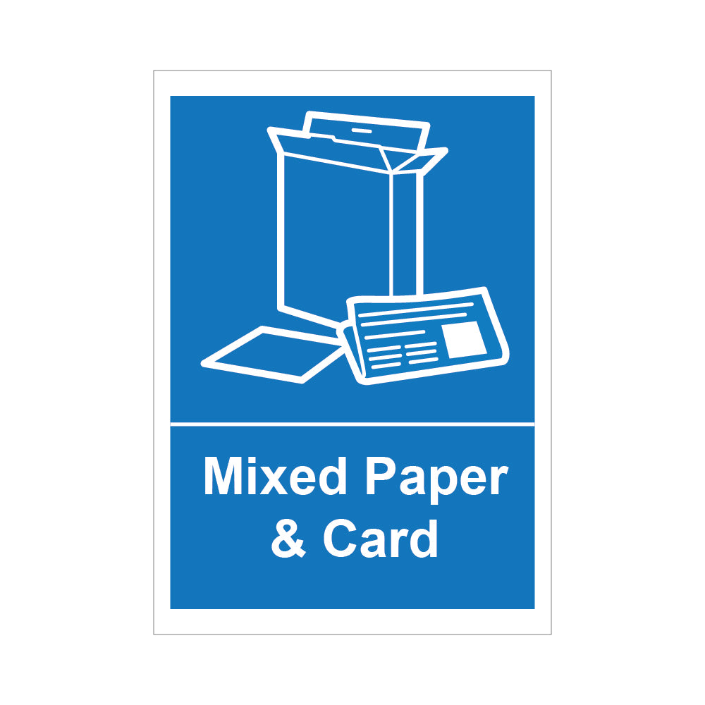 Mixed Paper & Card Self Adhesive Vinyl Sticker