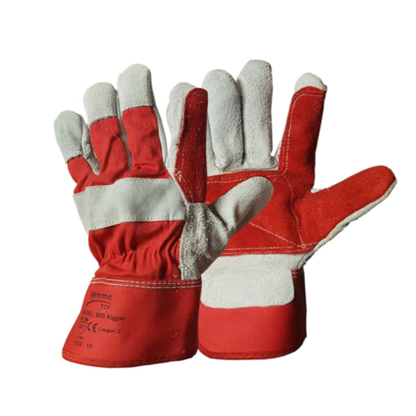 Heavy duty refuse gloves