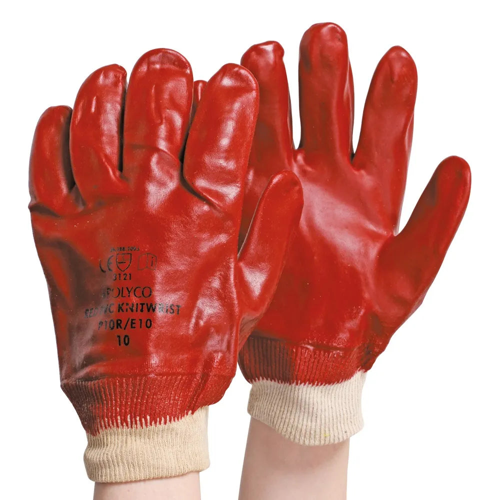 PVC Knitwrist Glove