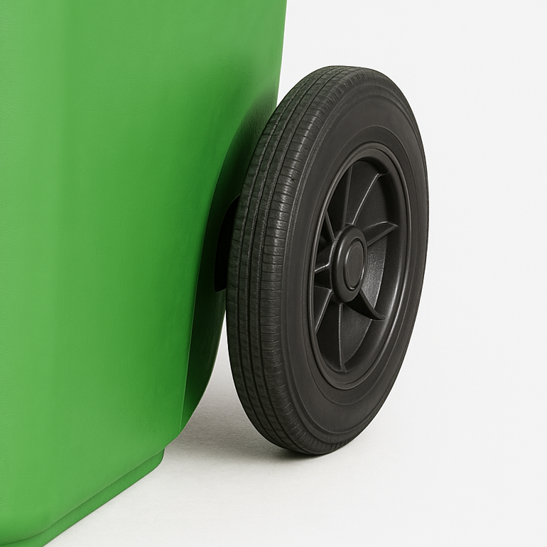 240L Wheelie Bin - Green | Pallet of 24