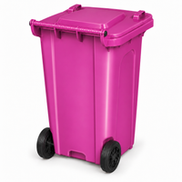 240L Wheelie Bin - Purple