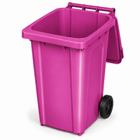 240L Wheelie Bin - Purple