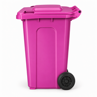 240L Wheelie Bin - Purple