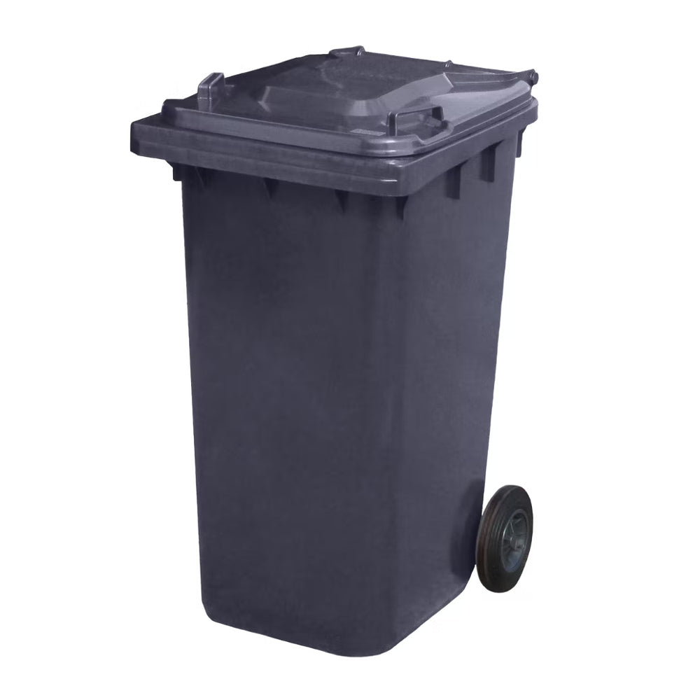 240L black wheelie bin