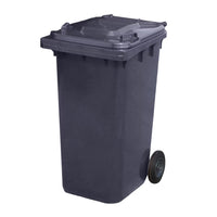 240L black wheelie bin