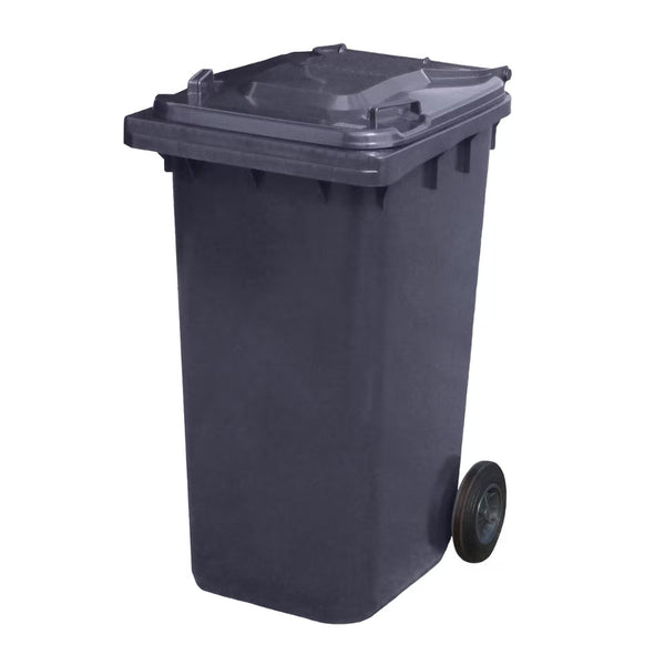 240L black wheelie bin